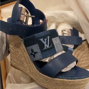 Louis Vuitton wedges